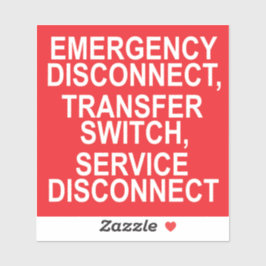 NOODVERBINDING VERBREKEN, LABEL OVERDRACHTSSCHAKEL