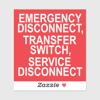 NOODVERBINDING VERBREKEN, LABEL OVERDRACHTSSCHAKEL