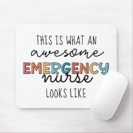 Noodverpleegkundige Funny Geweldige ER Verpleegkun Muismat