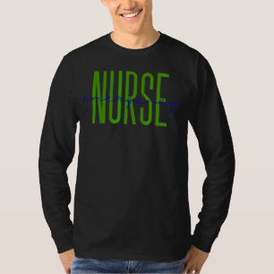 Noodverpleegkundige luipaard printkaart zurse zwel t-shirt
