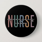 Noodverpleegkundige RN Toekomstige verpleegkundige Ronde Button 7,6 Cm (Voorkant)