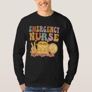 Noodverpleegster Week Groovy Waarderingsdag Voor W T-shirt