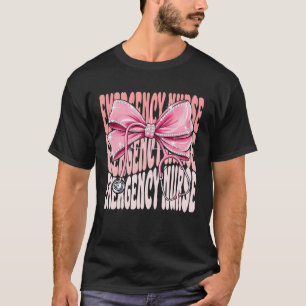 Noodverpleegster Weekdag voor Vrouwen Roze Coquett T-shirt