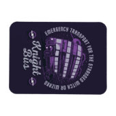 Noodvervoer - De Ridderbus Magneet (Horizontaal)