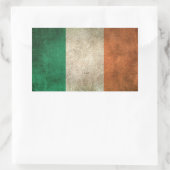  noodvlag van Ierland Rechthoekige Sticker (Tas)