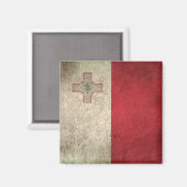 noodvlag van Malta Magneet (Voorkant / Achterkant)