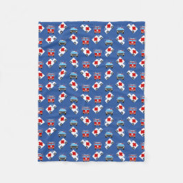 Noodvoertuigen | Politie | Brandbestrijding | EMT Fleece Deken