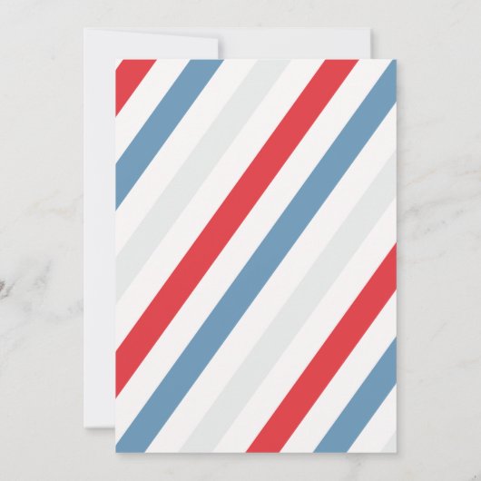 Noodvoertuigen verjaardagsuitnodiging - Politie, B Kaart (Achterkant)