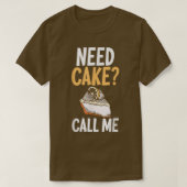 Noodzaak Cokking Baker bellen T-shirt (Design voorkant)