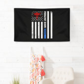 Noodzaal Nurse Amerikaanse vlag Spandoek (Insitu)