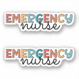 Noodzaal Zenuwzenders Sticker