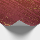 Noodzakelijk goud en rood 13 cadeaupapier (Hoek)