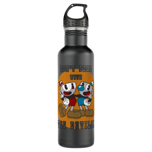 Noodzakelijke Gifts Game Cuphead run en Shoot Gift Waterfles (Voorkant)