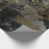 Noodzakelijke Gold en zwart-09 Cadeaupapier (Hoek)