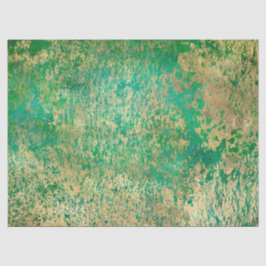 Noodzakelijke Gold-platform op groene ontkoppeling Tissuepapier