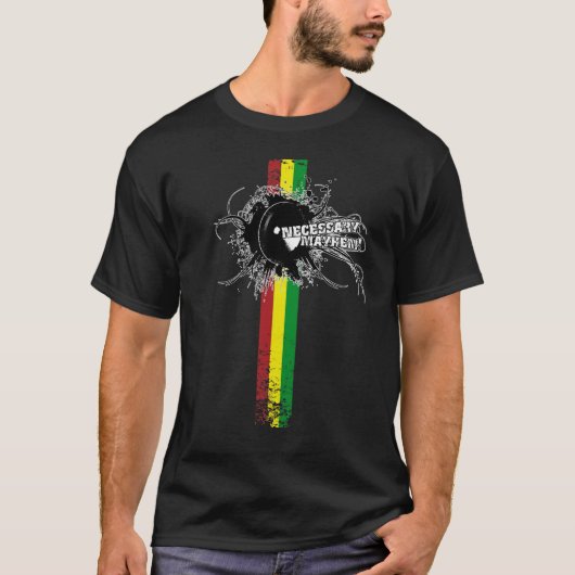 Noodzakelijke Mayhem Speaker Logo T-shirt (Voorkant)