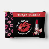 Noodzakelijke Pucker Up Make-up Kit Etui (Voorkant)