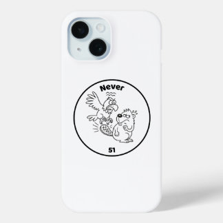 Nooit 51 Beaver vs Eagle iPhone 15 Case