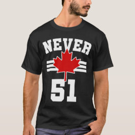 Nooit 51 - Canada Nooit 51 Staat T-shirt