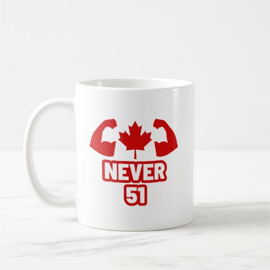 Nooit 51 Canada Sterk Koffiemok (Links)