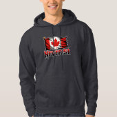Nooit 51, Canadese vlag, Hoodie (Voorkant)
