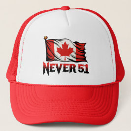 Nooit 51, Canadese vlag, Trucker Pet
