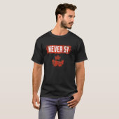 Nooit 51e Staat Canada Vlag T-shirt (Voorkant volledig)