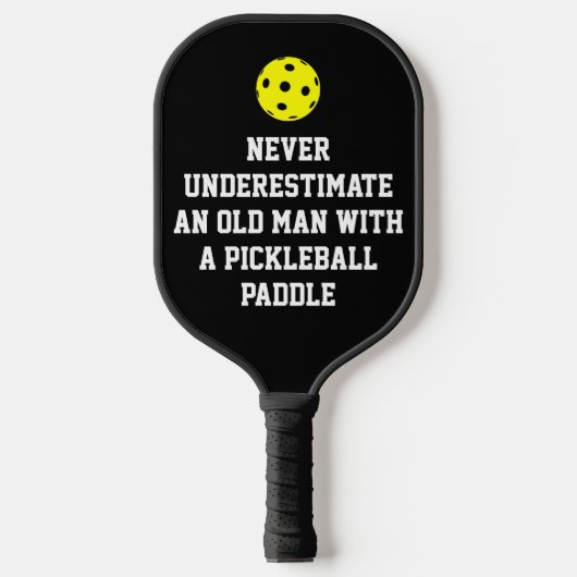 NOOIT AANGEPASTE Foto Pickleball Paddle ONDERSCHAT (Voorkant)