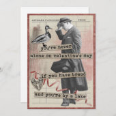 Nooit alleen feestdagenkaart (Voorkant / Achterkant)