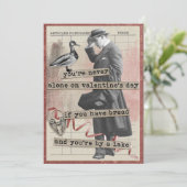 Nooit alleen feestdagenkaart (Staand voorkant)