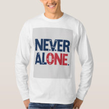 Nooit alleen in shirtdesign