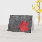 Nooit alleen kaart (Gele Bloem)
