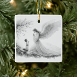 Nooit Alleen Keramisch Ornament