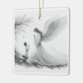 Nooit Alleen Keramisch Ornament (Links)