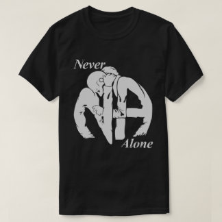 Nooit alleen Narcotica Anonymous T-shirt