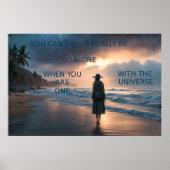 Nooit alleen poster (Voorkant)