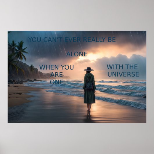 Nooit alleen poster (Voorkant)