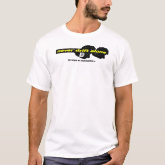 Nooit alleen rijden t-shirt