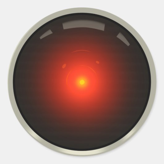 Nooit Alleen (rood) Ronde Sticker (Voorkant)