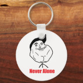 Nooit alleen - Sleutelhanger (Voorkant)