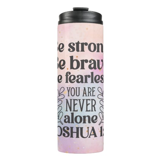 Nooit alleen thermosbeker (Voorkant)