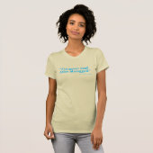 Nooit Atlas Shrugged gelezen? Blauw T-shirt (Voorkant volledig)
