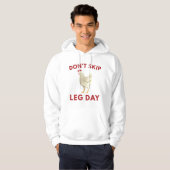 Nooit Been Dag Overslaan Hoodie (Voorkant volledig)