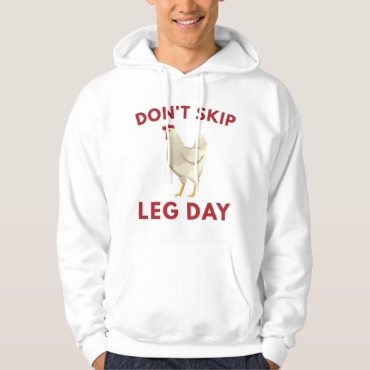 Nooit Been Dag Overslaan Hoodie (Voorkant)