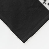 Nooit Beter OK Teken Skeleton Hand Fun Halloween M Fleece Deken (Hoek)