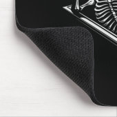 Nooit Beter Skelet Coffin Fine Hand Sign Hallow Muismat (Hoek)