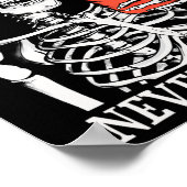 Nooit beter skelet Drink koffie Halloween Pa Poster (Hoek)