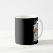 Nooit Beter Skelet Fun Skull Halloween voor Wom Koffiemok (Voorkant rechts)