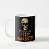 Nooit beter Skeleton Koffiemok (Links)
