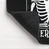 Nooit Beter Skeleton Skull Halloween Vrouwen Voor Muismat (Hoek)